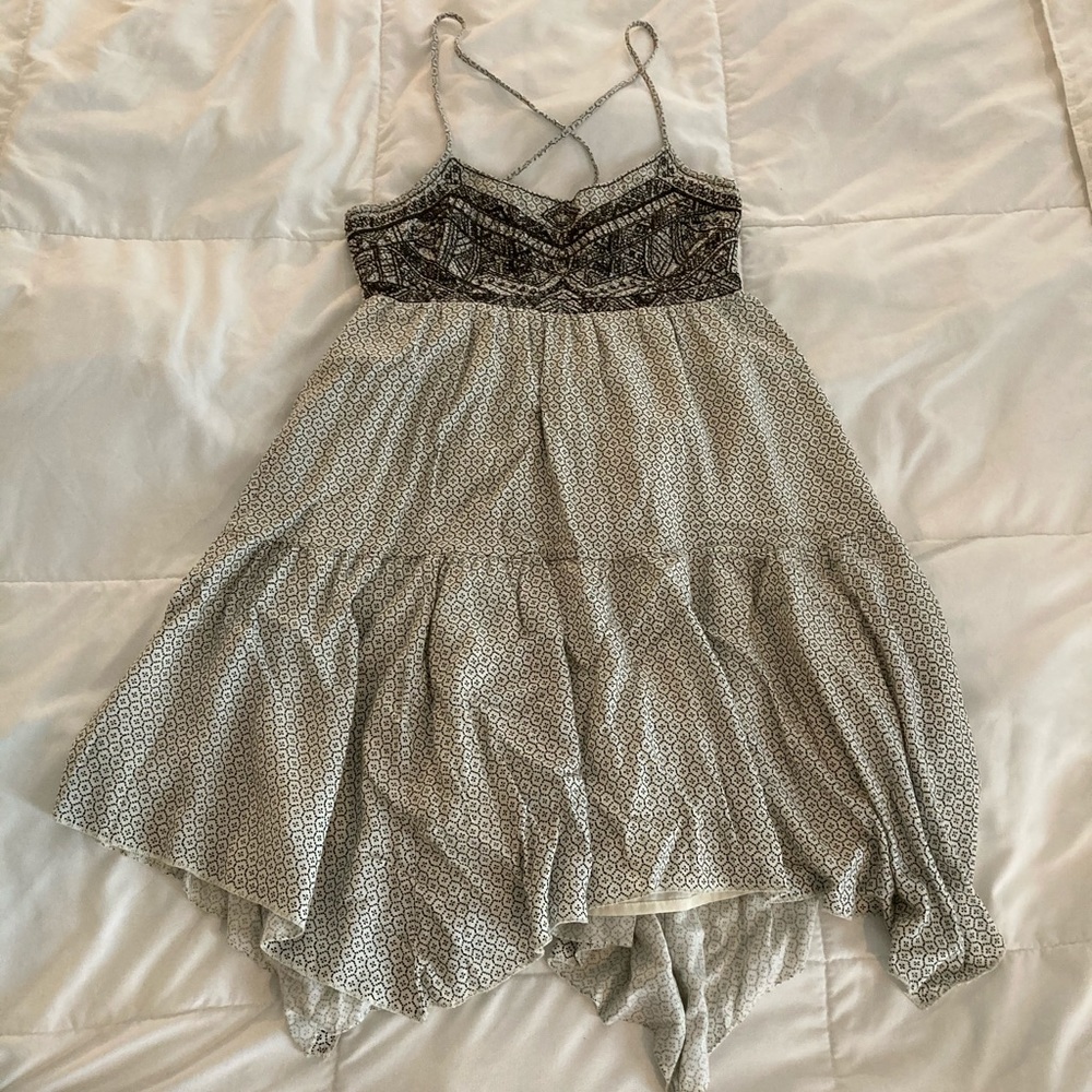 AE Boho Style Spaghetti Strap Summer Dress